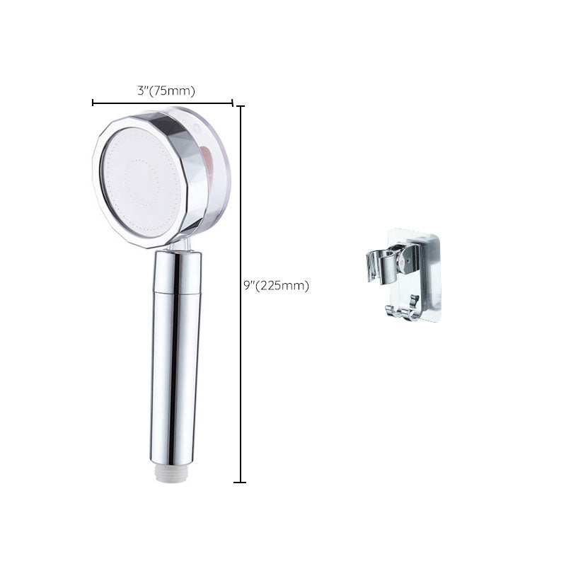 Handheld Shower Head Hose Wall Mount Combo Silver Modern Bathroom Set - Image 22
