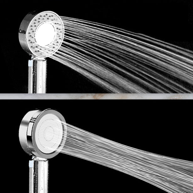 Handheld Shower Head Hose Filtered Self Cleaning Adjustable Metal Round - Image 15