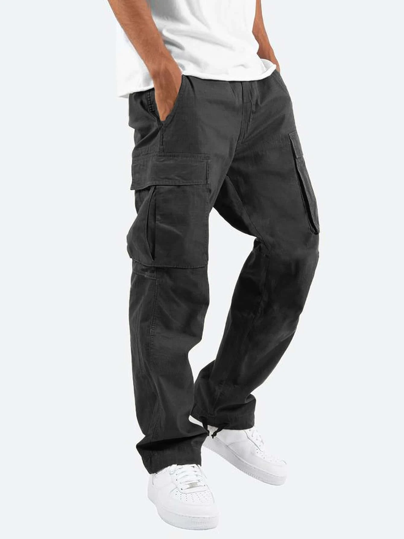 Men’s Functional Multi-Pocket Everyday Cargo Trousers