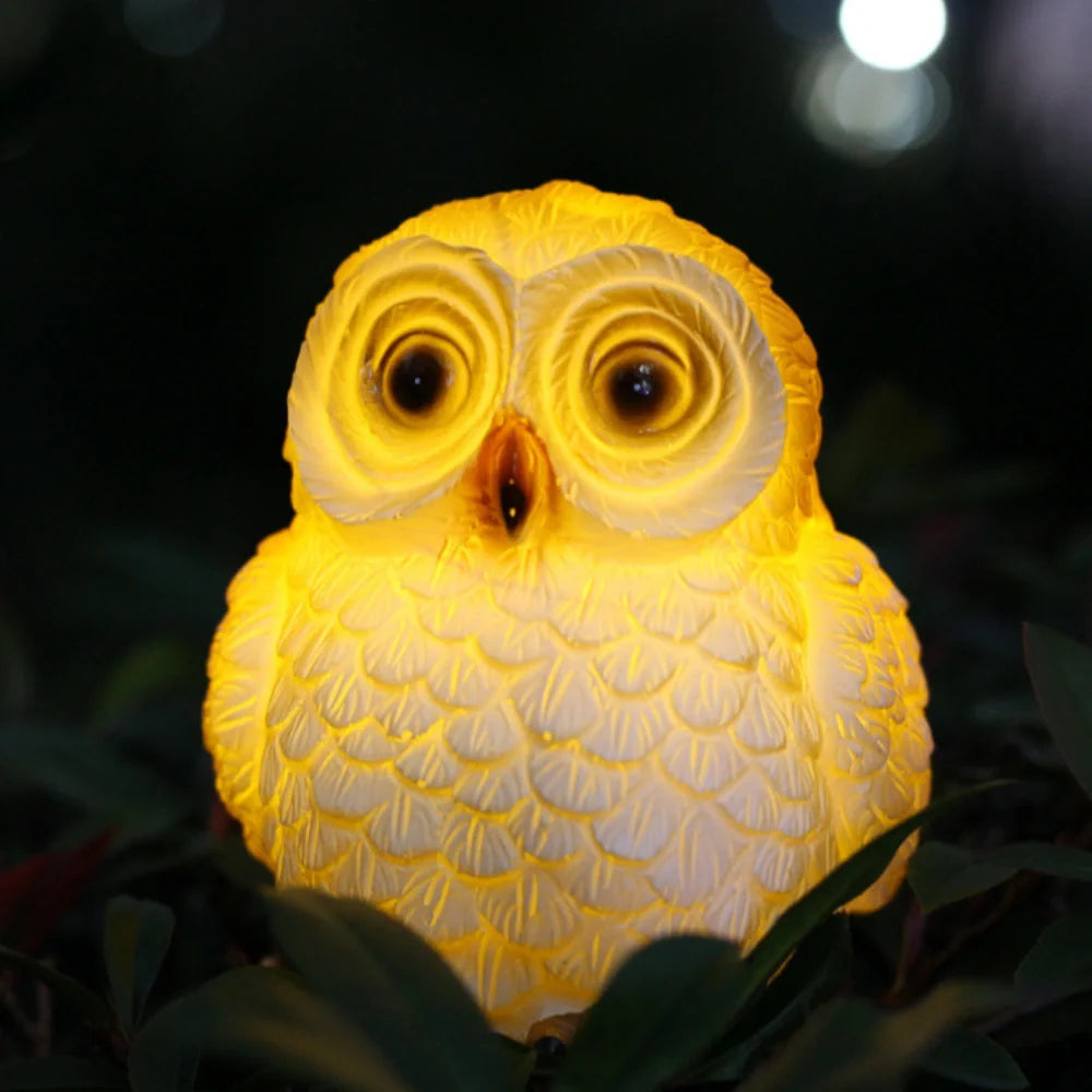 Solar Garden Light Whimsical Animal Statue Outdoor Decor Waterproof - Image 8