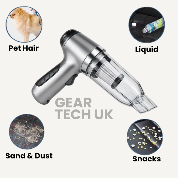 Compact Wireless Vacuum Cleaner for Daily Use
