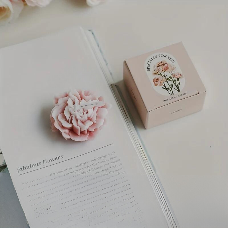 Skorter | 1pc Carnation Scented Candle – Decorative Candle for Mother's Day, Valentine's Day and Christmas - Image 23