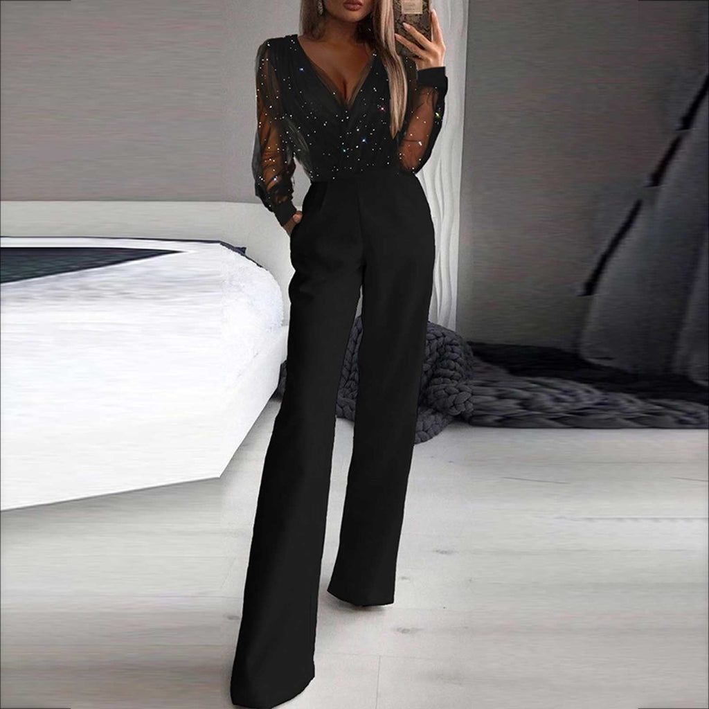 Versatile Flattering Leisure One-Piece Jumpsuit for Women