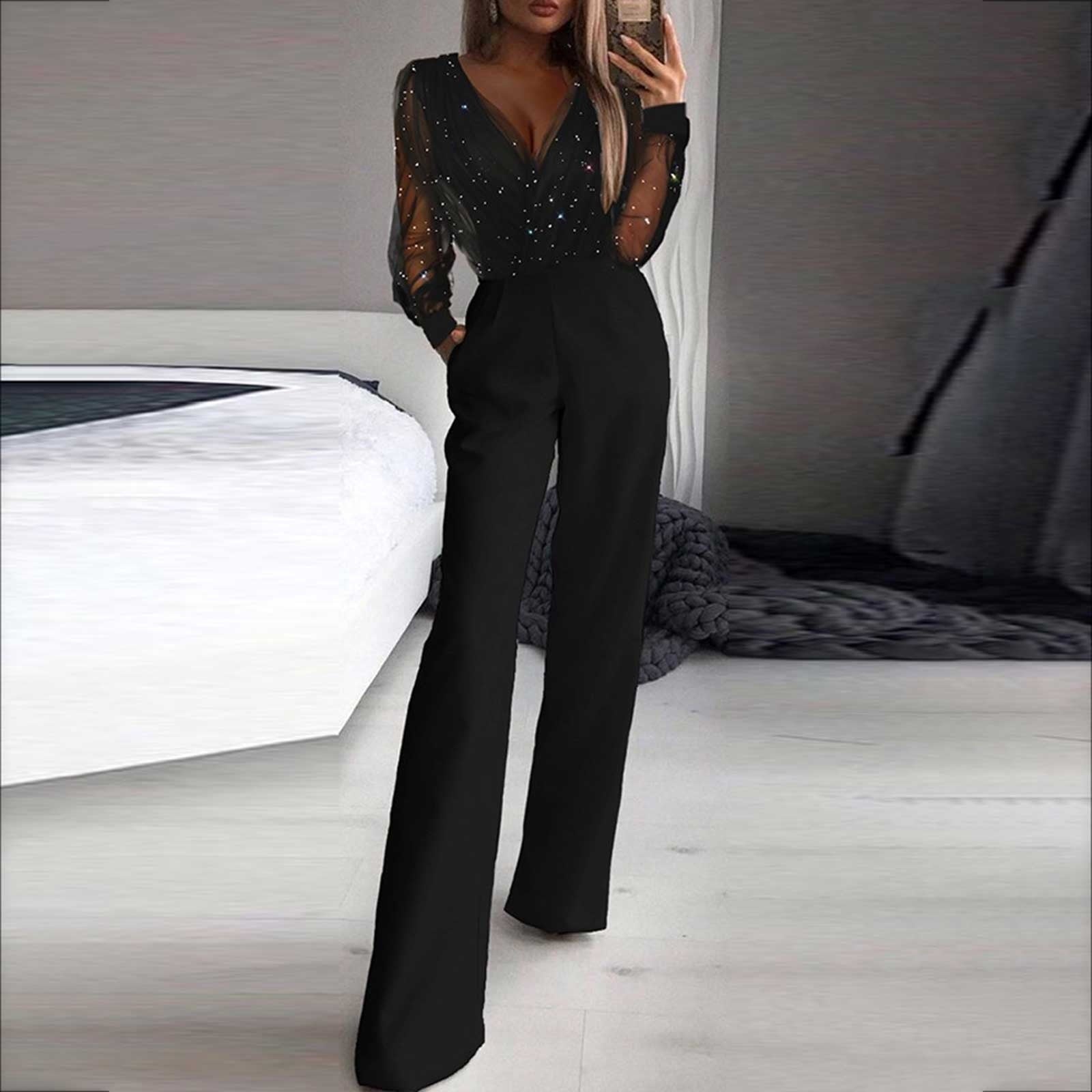 Versatile Flattering Leisure One-Piece Jumpsuit for Women