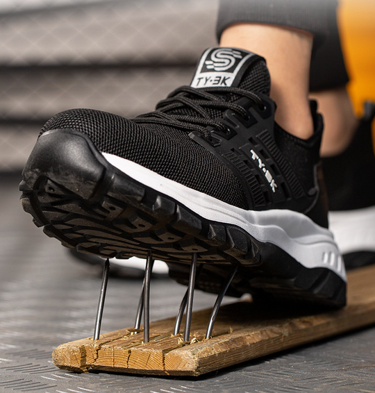 Men’s Breathable Pain Relief Safety Support Shoes