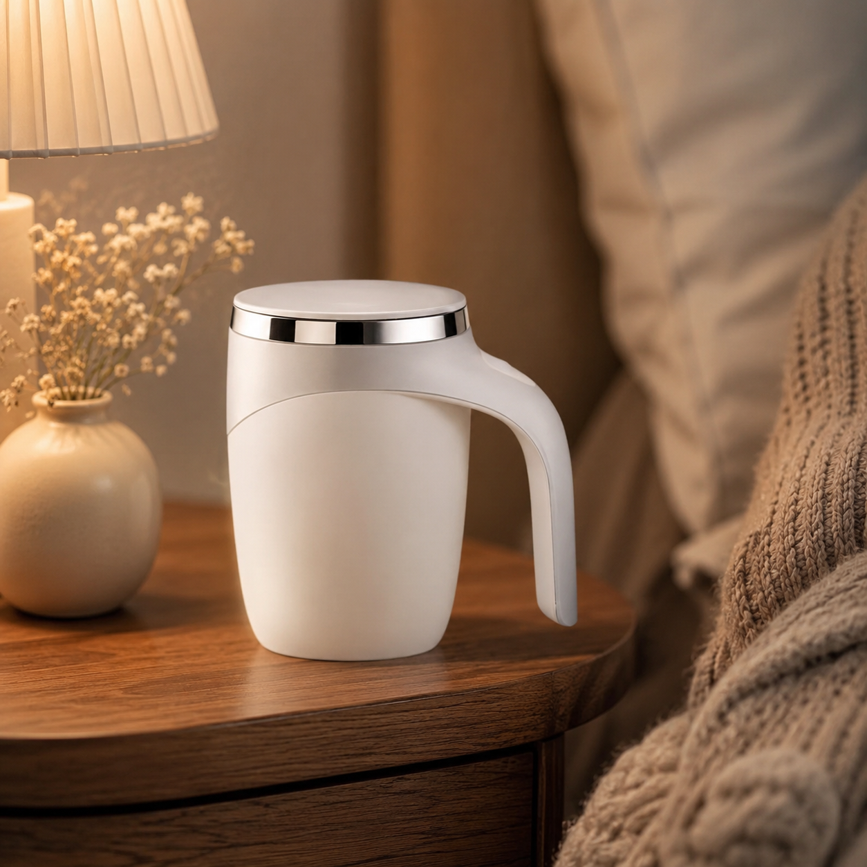 Automatic Self Stirring Mug with Magnetic Base