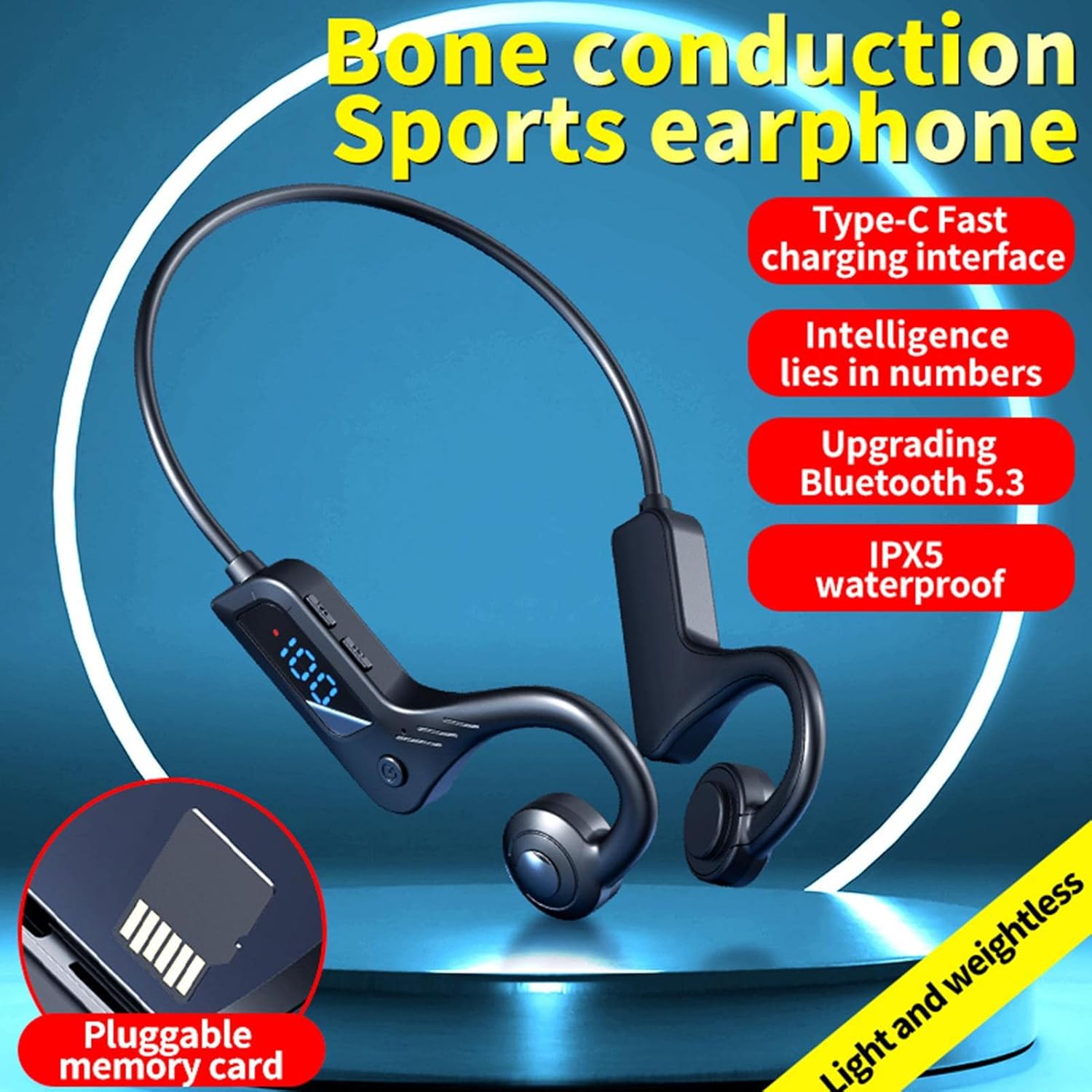 Skorter | Bone Conduction Open-Ear Wireless Headphones – Audyra - Image 4