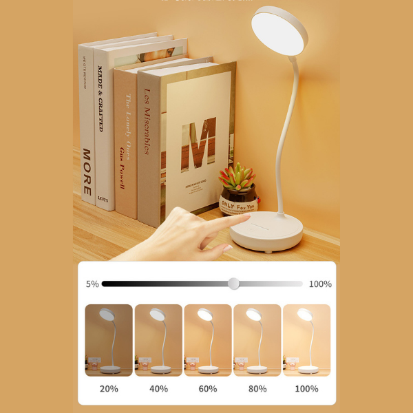 LED Desk Lamp Adjustable Brightness with Flexible Neck - Image 7