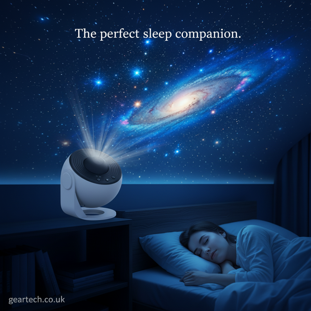 Starry Sky Galaxy Projector - Night Light for Kid's Bedroom