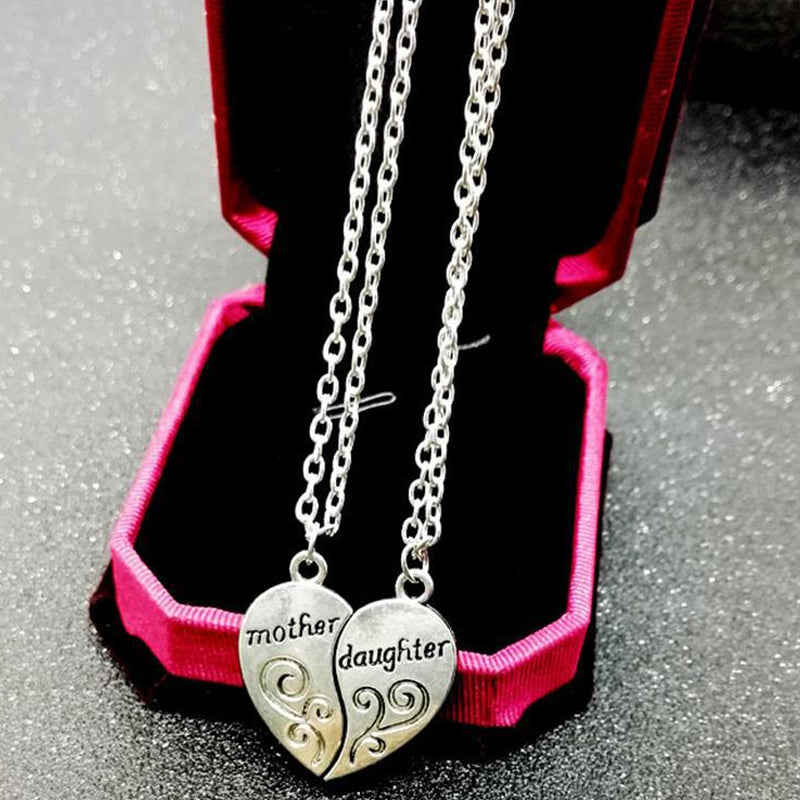 Skorter | Mother and Daughter Heart Necklace - Image 7