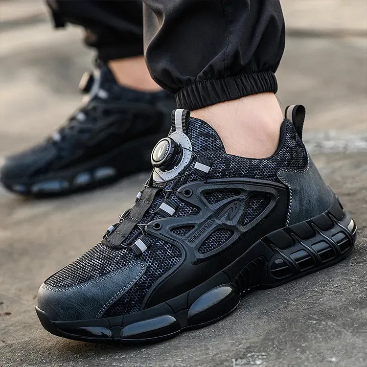 Men’s Shock-Absorbing Protective Work Anti-Slip Shoes