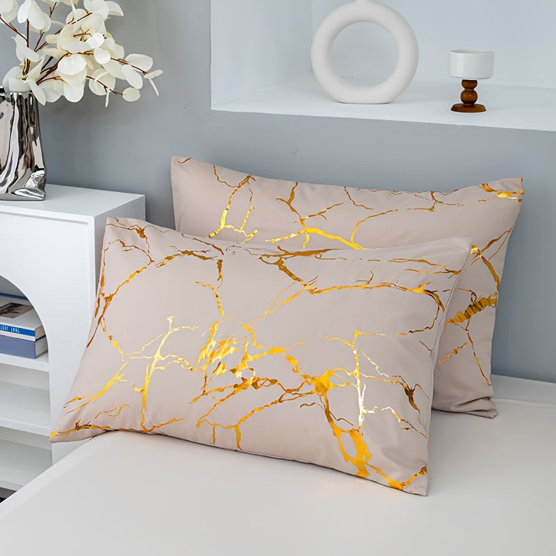 Quilt Cover Set | Hot Stamped Texture | Stylish Bedroom Upgrade | Polyester - Image 6
