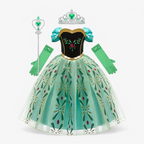 Girls 3 Piece Princess Dress Up Costume