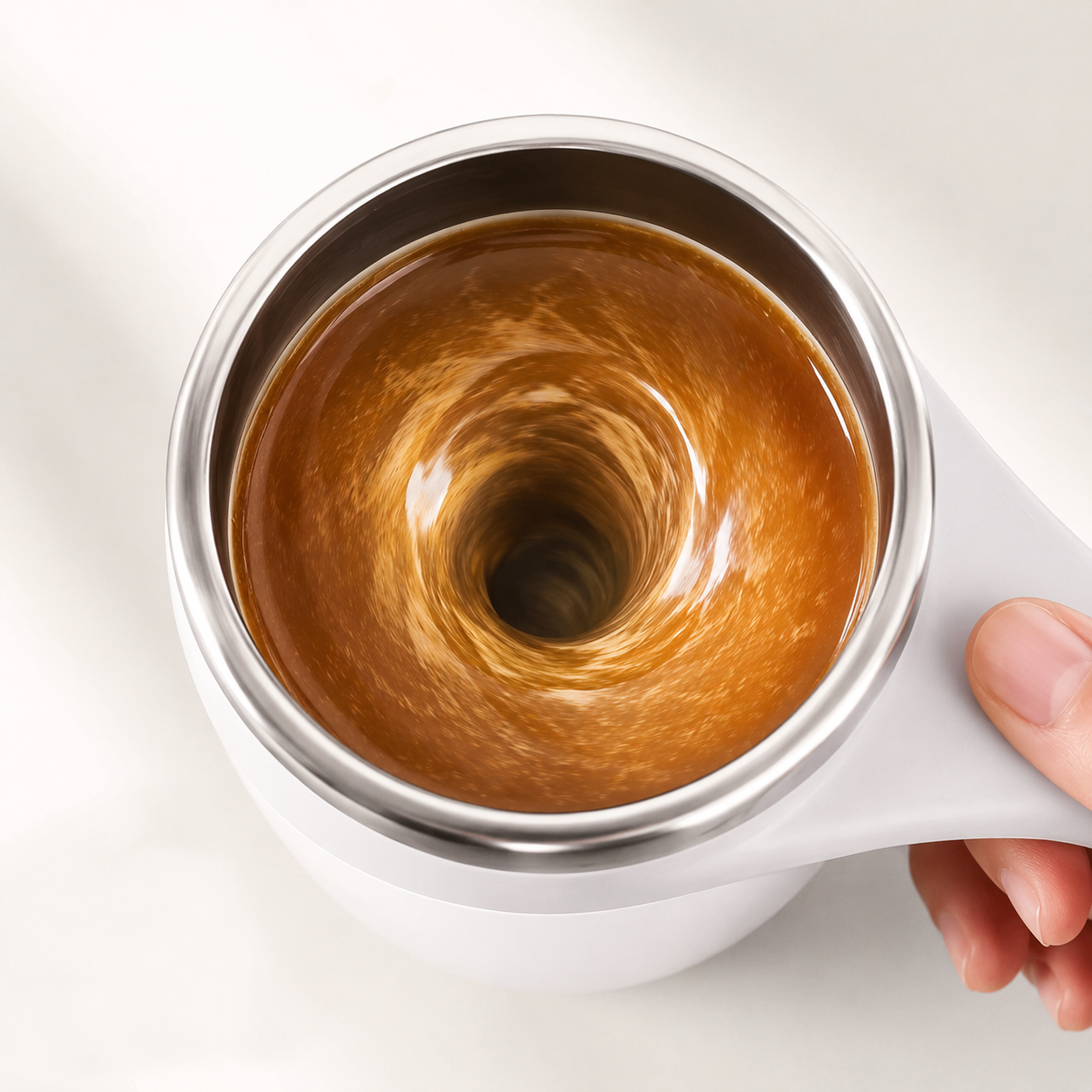 Automatic Self Stirring Mug with Magnetic Base