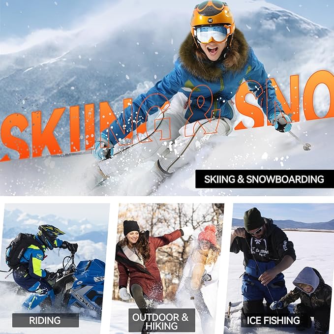 Heated Winter Gloves Rechargeable 3-Heat Settings for Cold Weather - Image 7