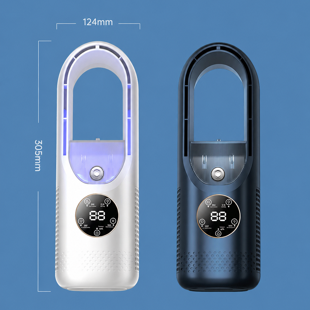 Portable Air Conditioner Quiet Compact Mini Bladeless Cooling