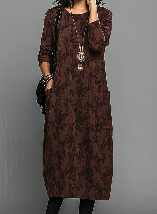 Women's Versatile Elegant Printed Wedding Guest Printed Dress for All Occasion