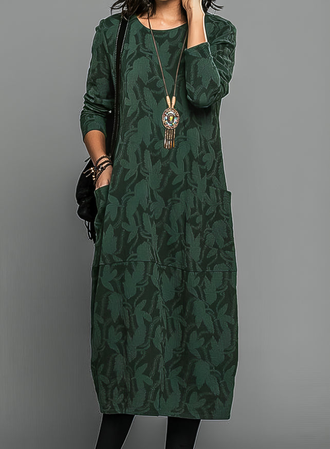 Women's Versatile Elegant Printed Wedding Guest Printed Dress for All Occasion