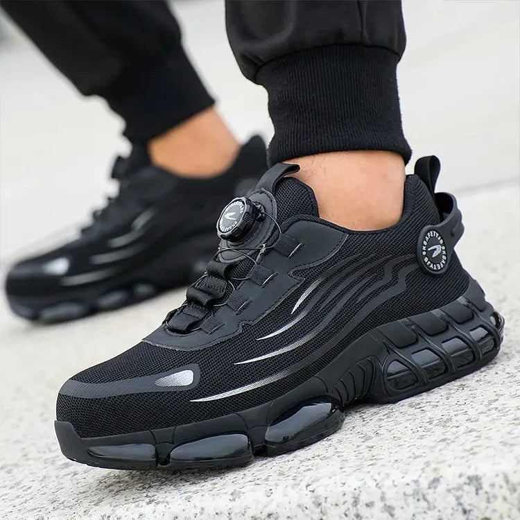 Men’s Shock-Absorbing Protective Work Anti-Slip Shoes
