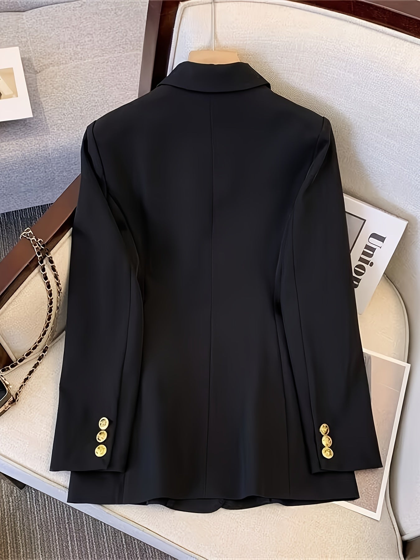 Timeless Versatile Formal Button Blazer for Women
