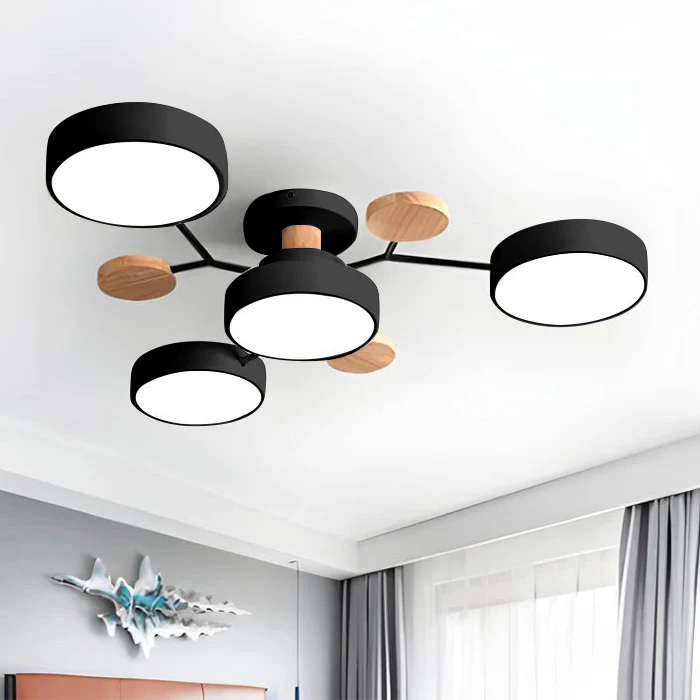Modern Ceiling Light LED Flush Mount Bright Contemporary Fixture - Image 29