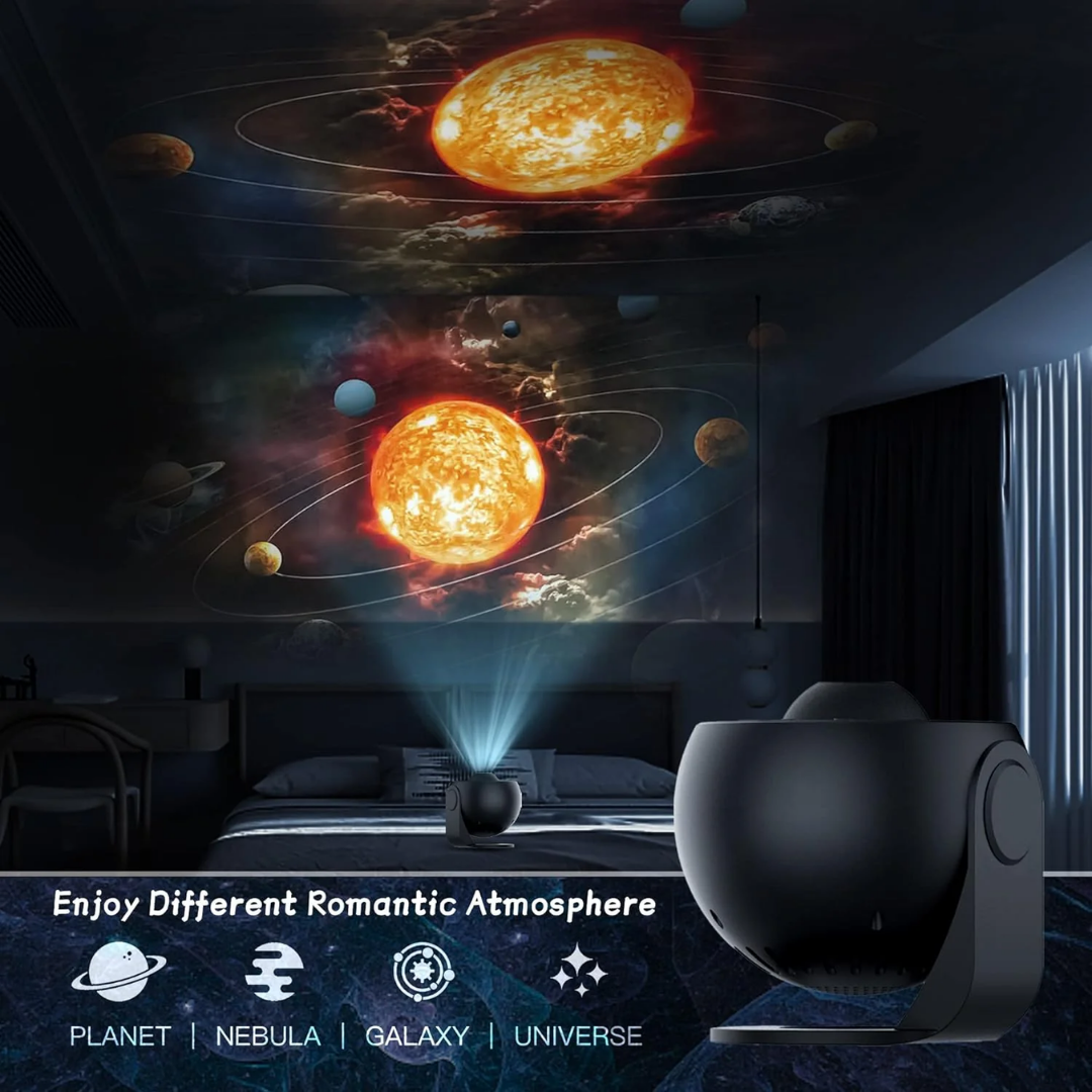 Starry Sky Galaxy Projector - Night Light for Kid's Bedroom
