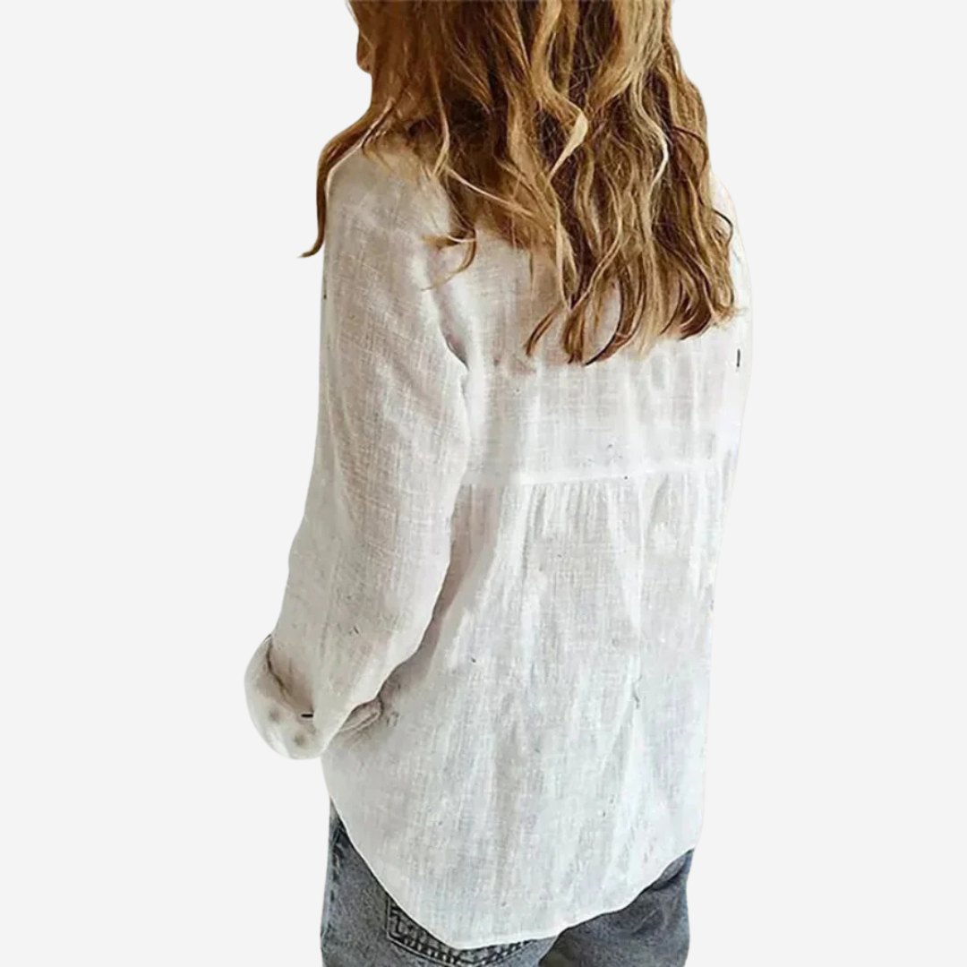 Timeless Formal Relaxed Fit Blouse for women