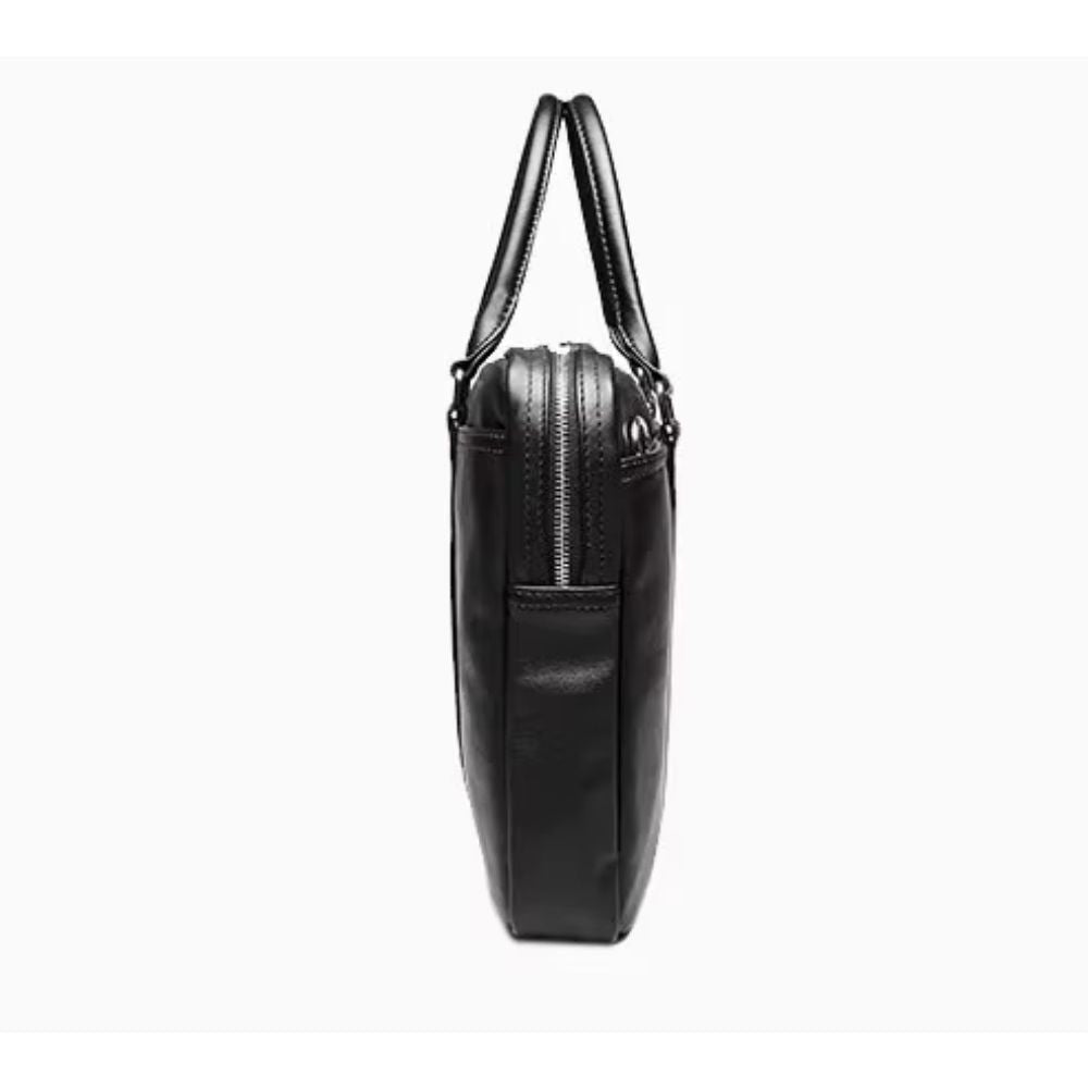 Leighton | Men's Classic Leather Laptop Briefcase Crossbody Messenger Handbag - Image 3