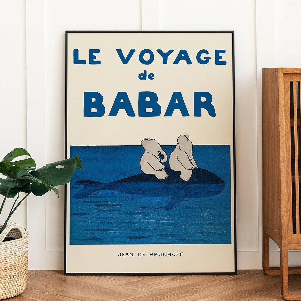 Le Voyage De Babar Wall Art by Jean de Brunhoff - Image 3