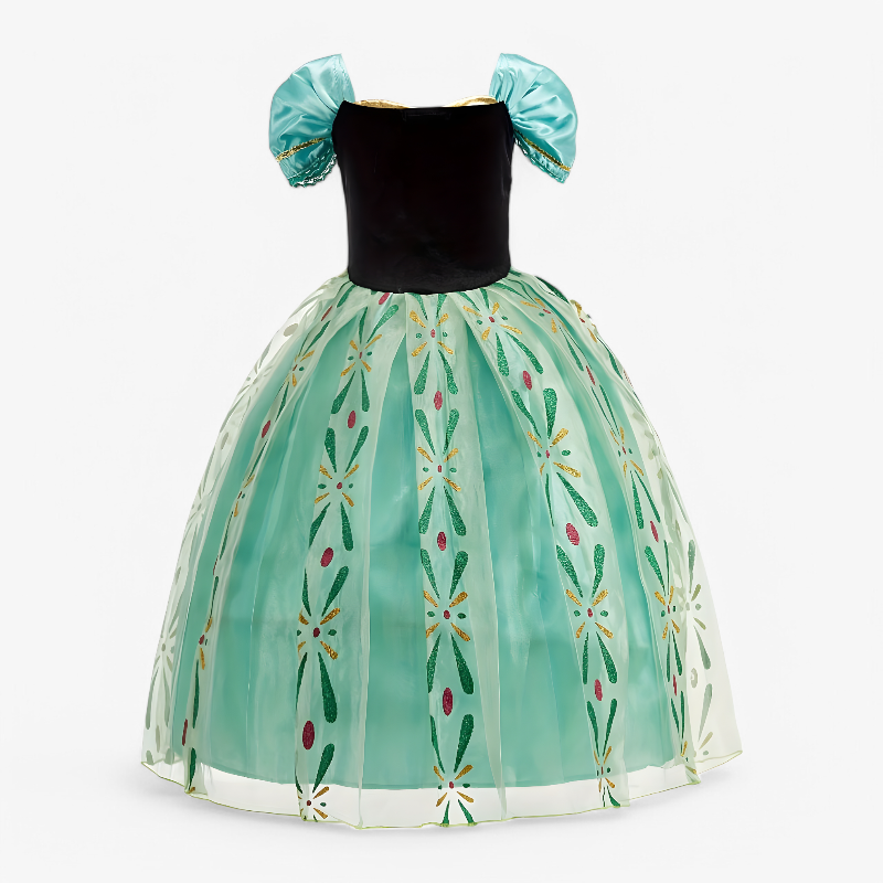 Girls 3 Piece Princess Dress Up Costume - Image 4