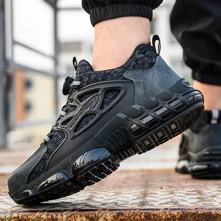 Men’s Shock-Absorbing Protective Work Anti-Slip Shoes