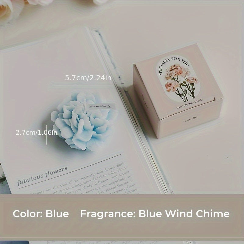 Skorter | 1pc Carnation Scented Candle – Decorative Candle for Mother's Day, Valentine's Day and Christmas - Image 6
