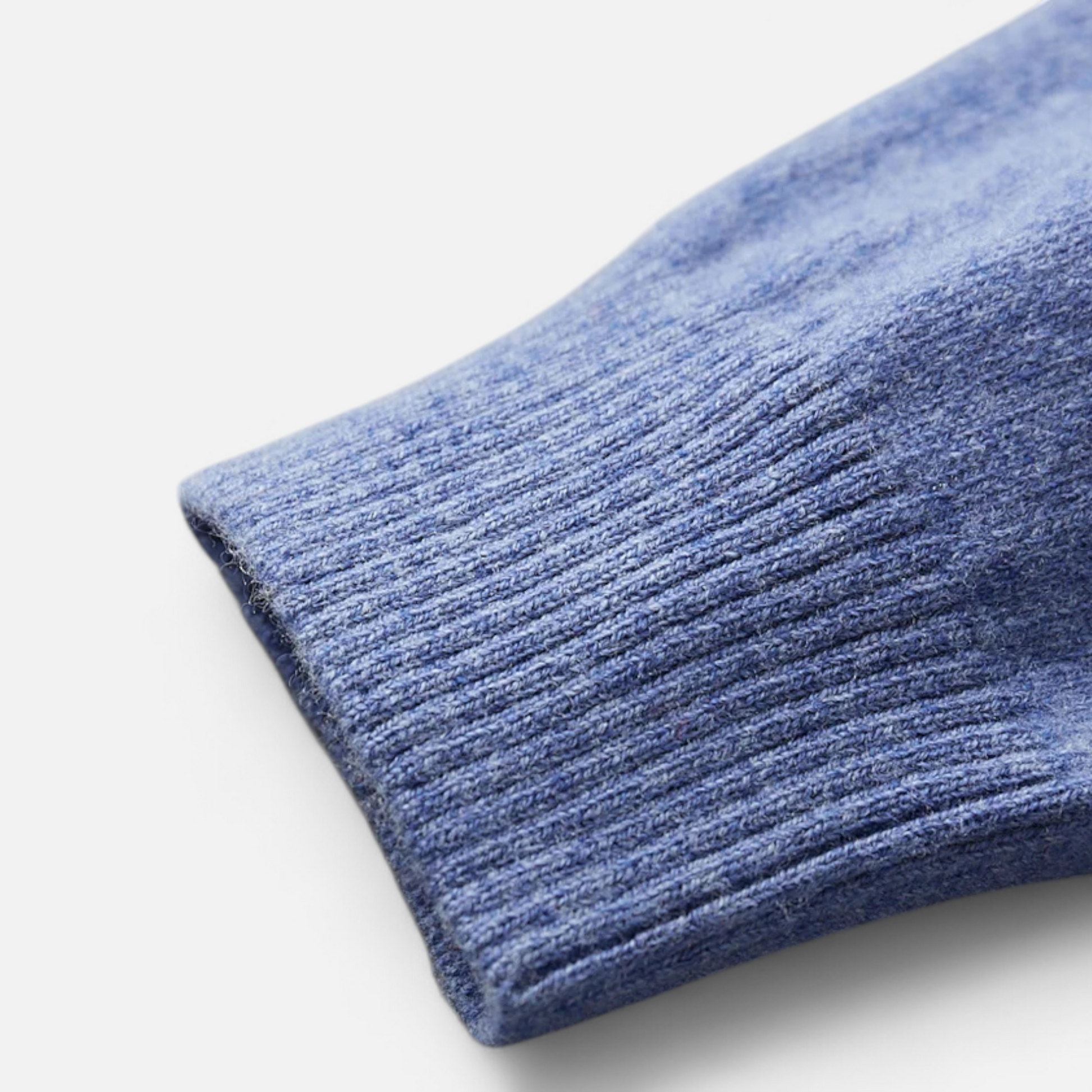 Men’s Casual Button Merino Wool Polo-Collar Sweater