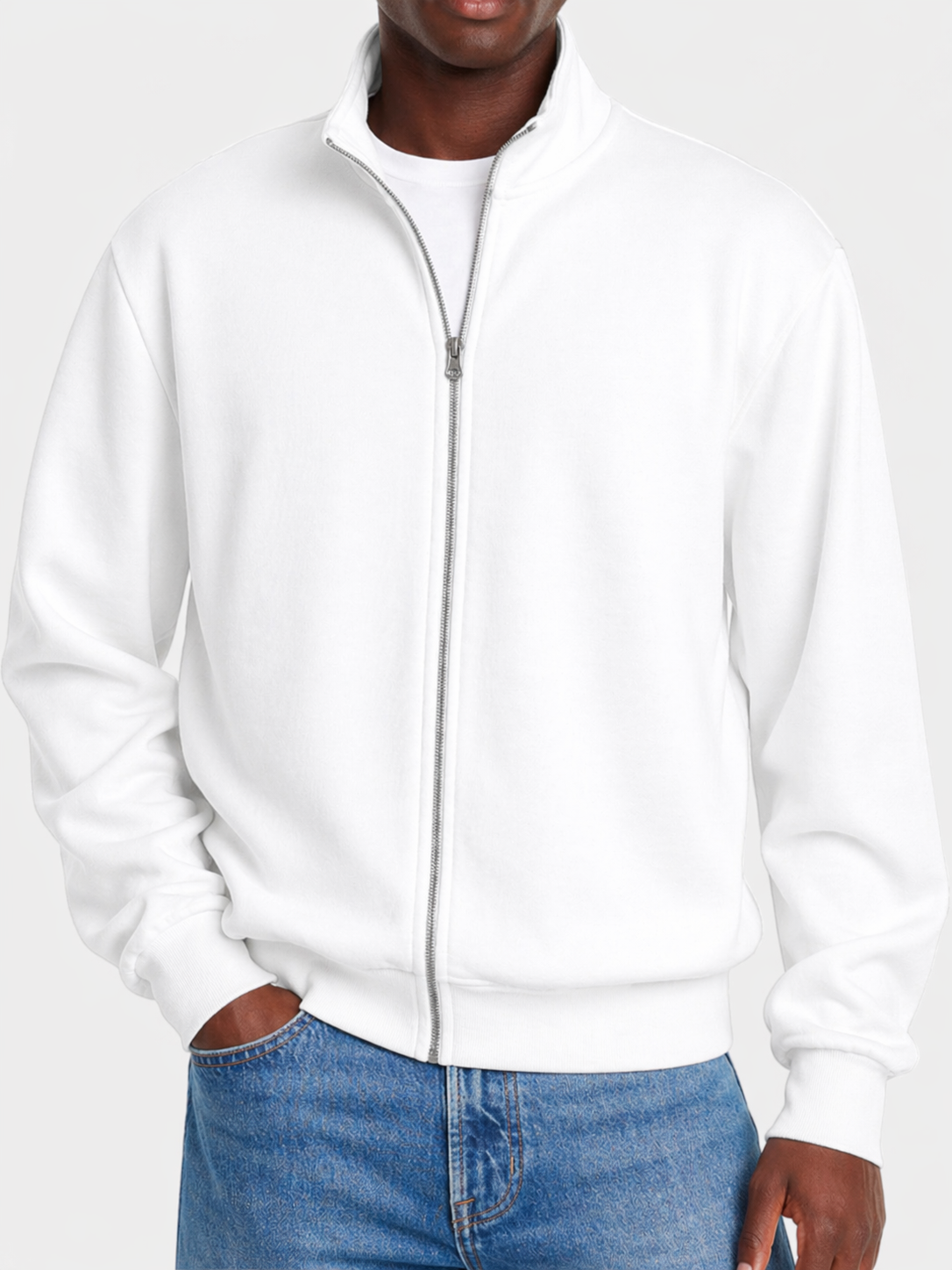 Mens Cardigan Sweater Full Zip - Image 11