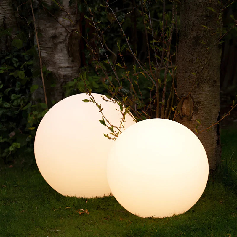 Outdoor Sphere Light Solar Color Changing Garden Orb Remote Control - Image 23
