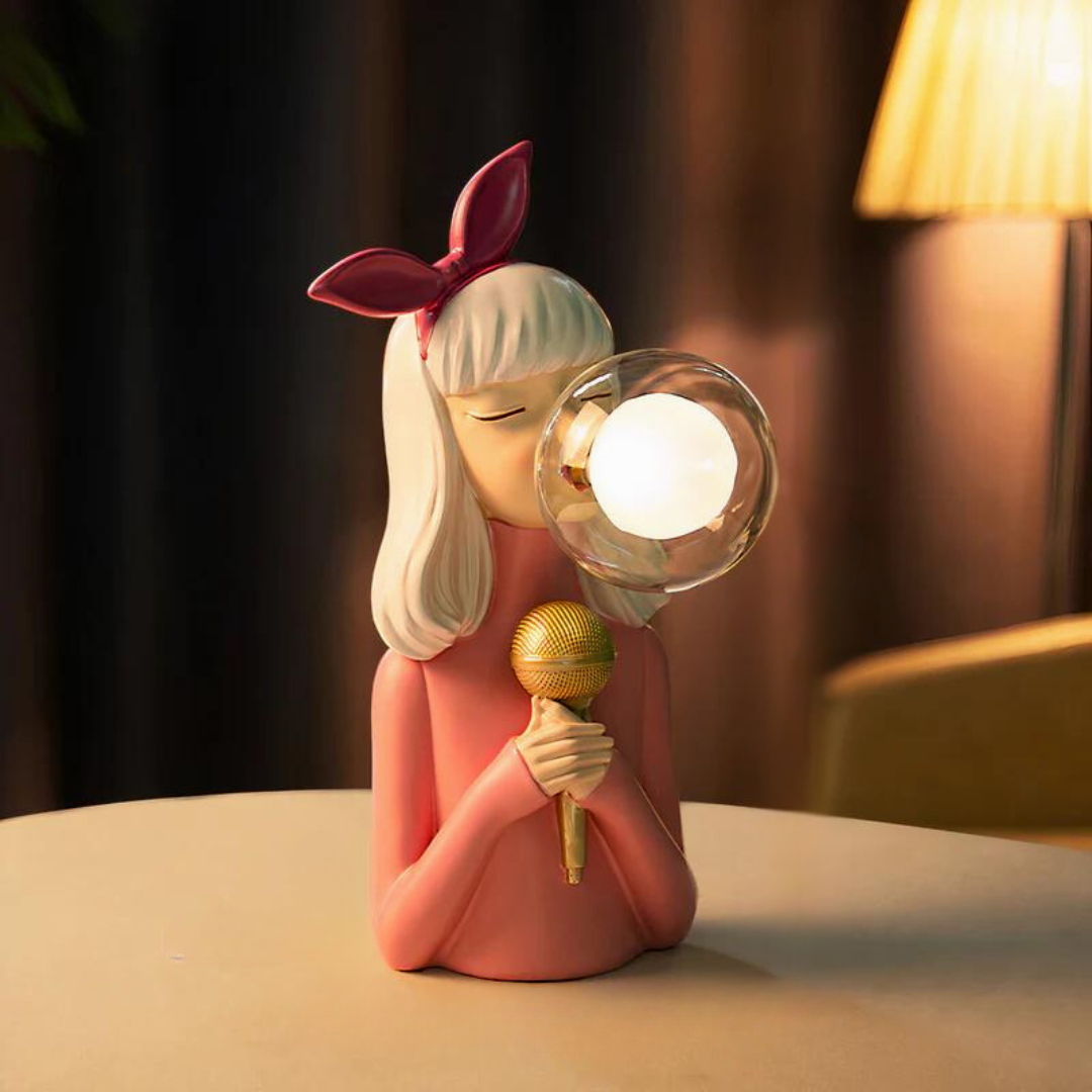 Artisan Sisters Table Lamp Elegant Handcrafted Wooden Base - Image 13