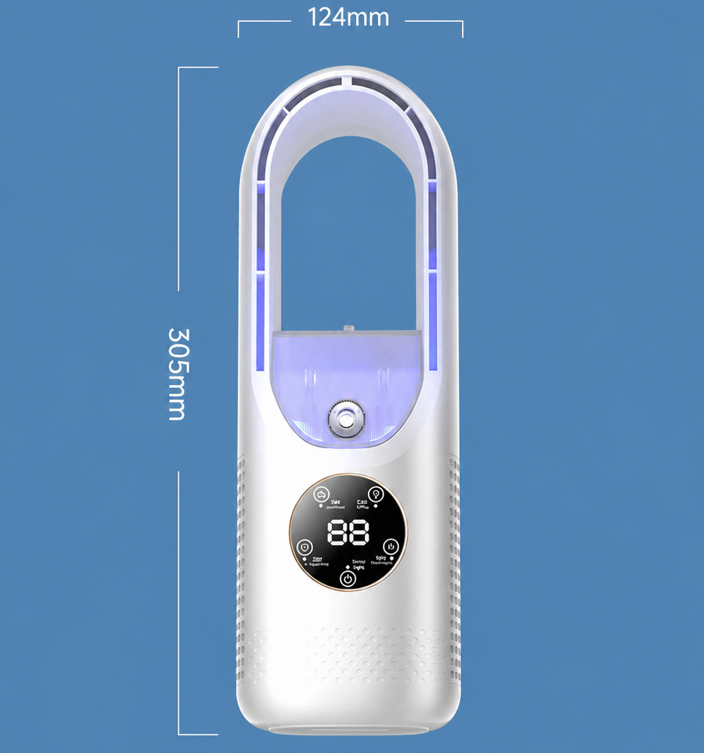 Portable Air Conditioner Quiet Compact Mini Bladeless Cooling