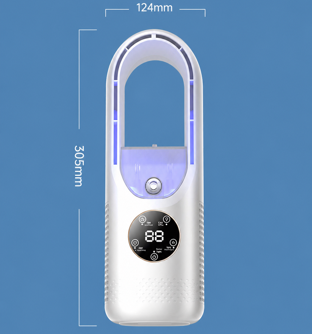 Portable Air Conditioner Quiet Compact Mini Bladeless Cooling