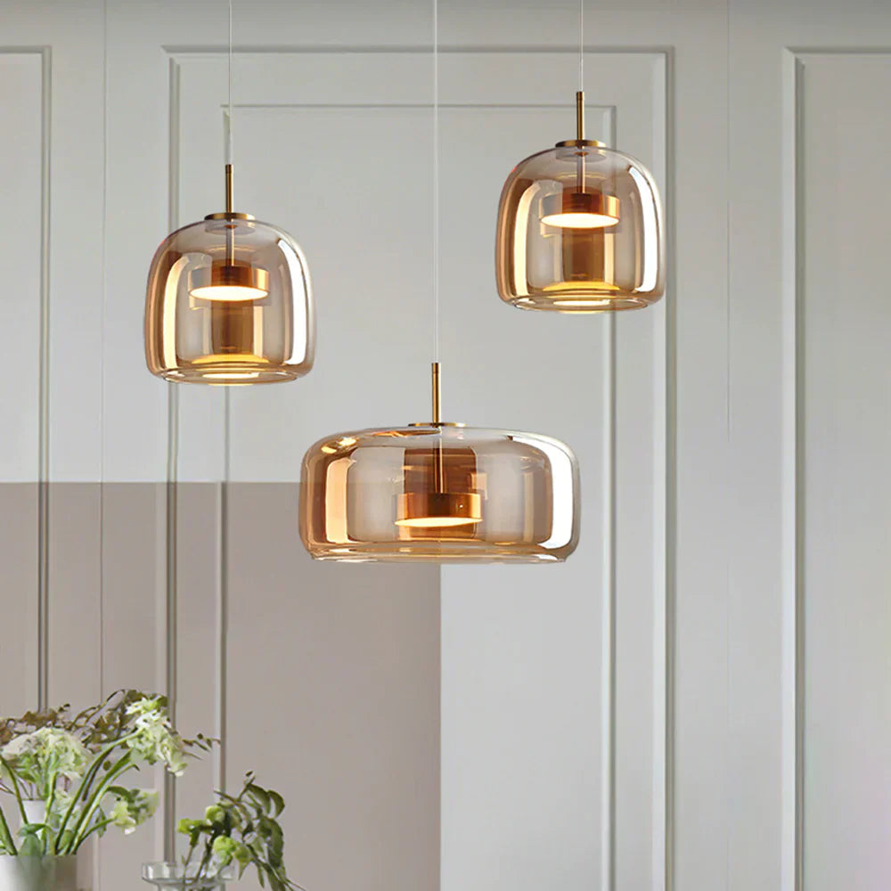 Minimalist Glass Pendant Light for Living Room - Image 10
