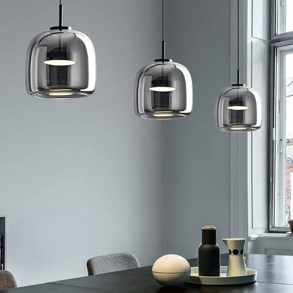 Minimalist Glass Pendant Light for Living Room - Image 15