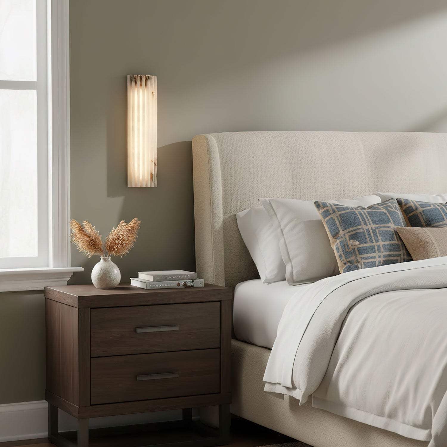 Alvia Alabaster Wall Light - Image 40