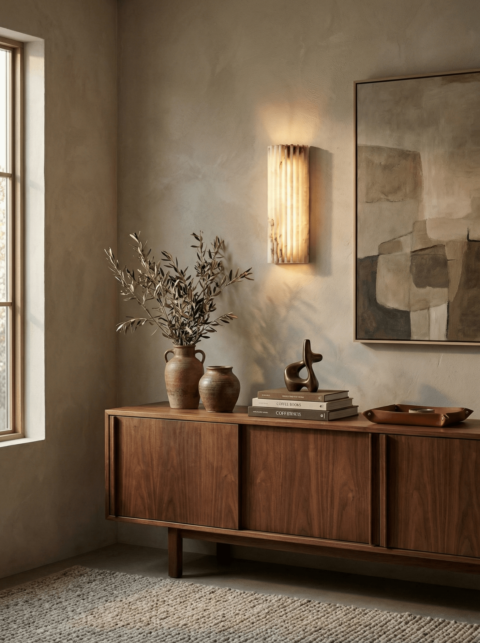 Alvia Alabaster Wall Light - Image 4