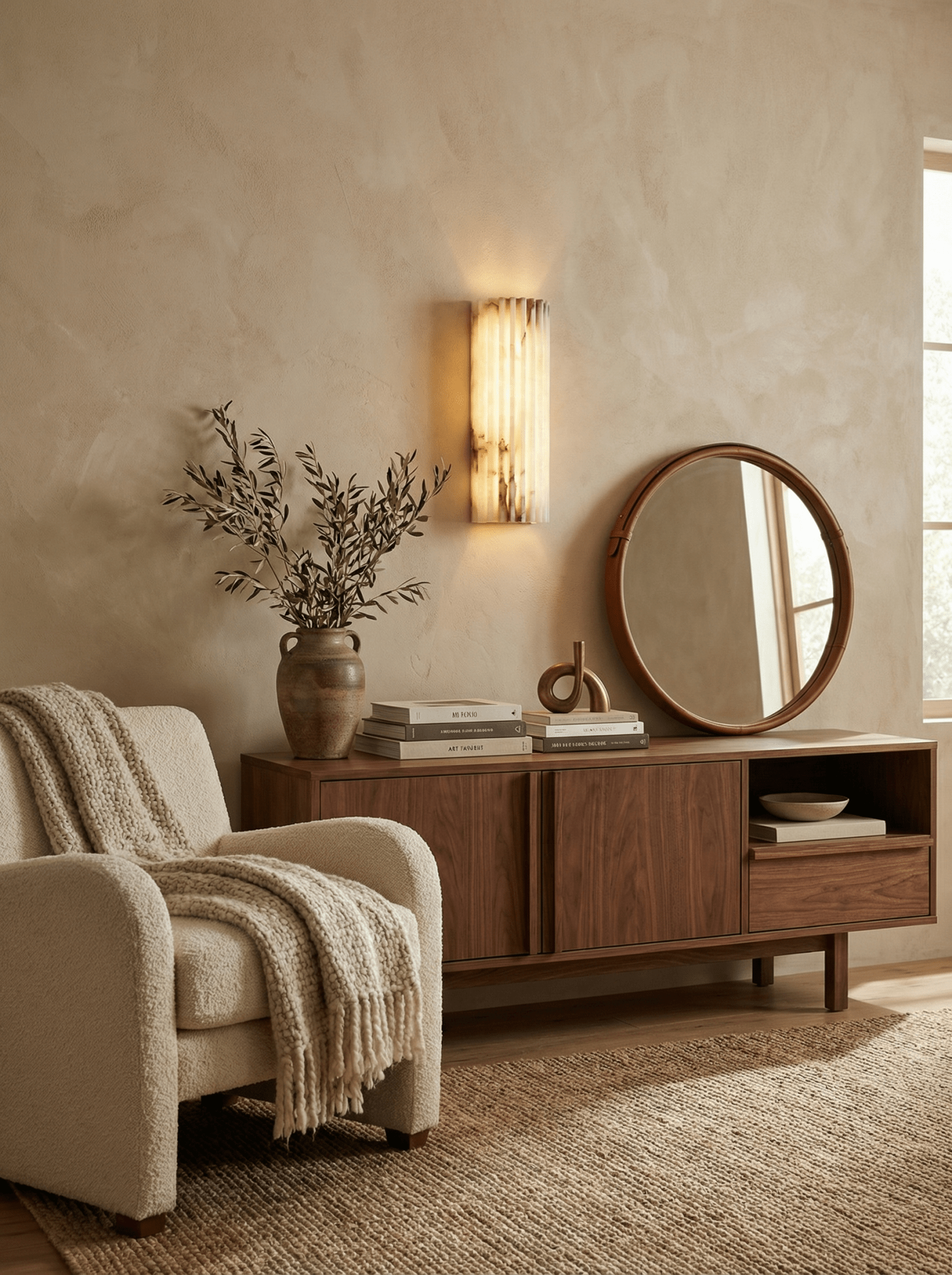 Alvia Alabaster Wall Light - Image 5