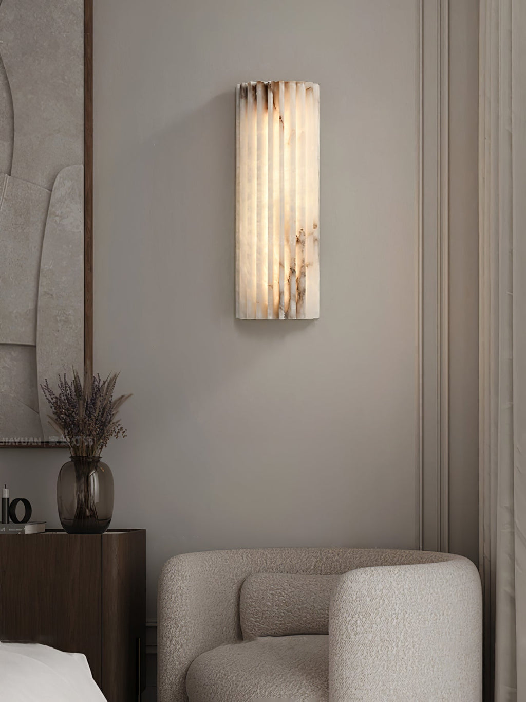 Alvia Alabaster Wall Light - Image 19