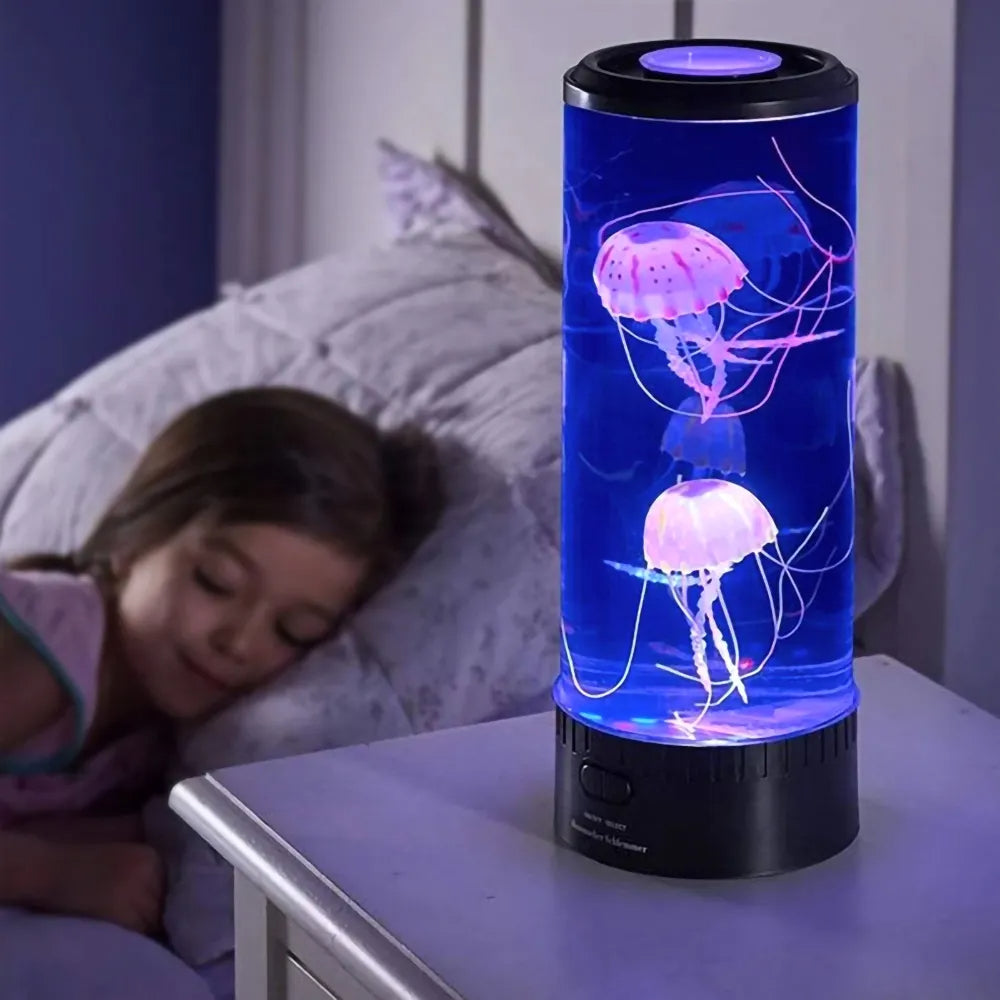 Enchanting Jellyfish-Shaped Lamp with Lighting Effects LED Colors