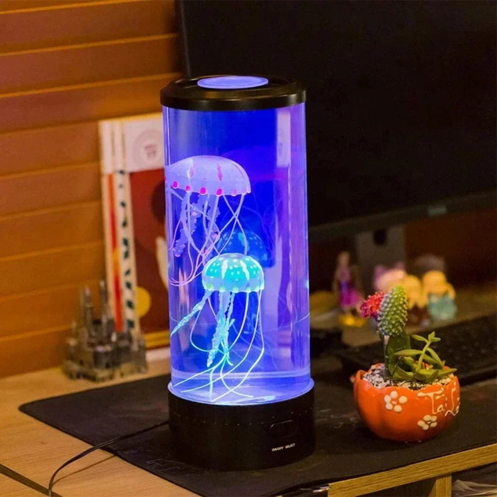 Enchanting Jellyfish-Shaped Lamp with Lighting Effects LED Colors
