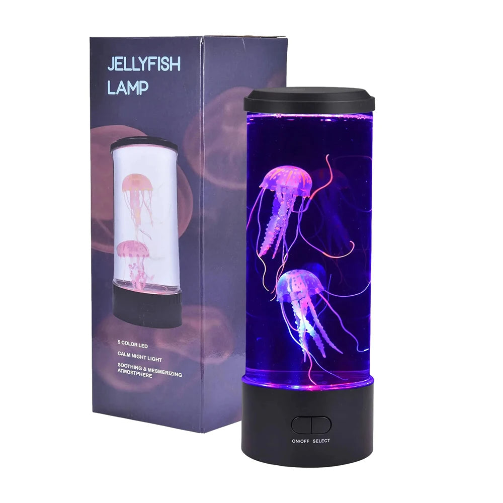 Enchanting Jellyfish-Shaped Lamp with Lighting Effects LED Colors