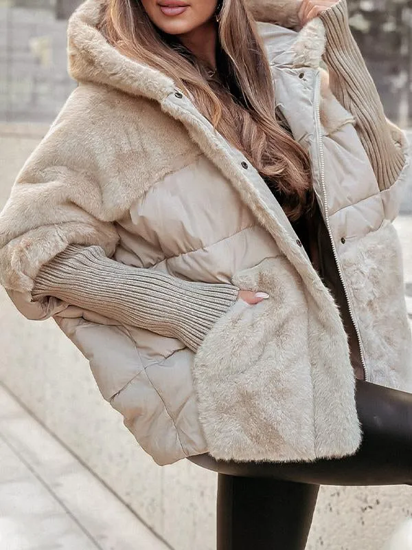 Women's Unique Style Multicolored Outdoor Adventure Winter Jacket