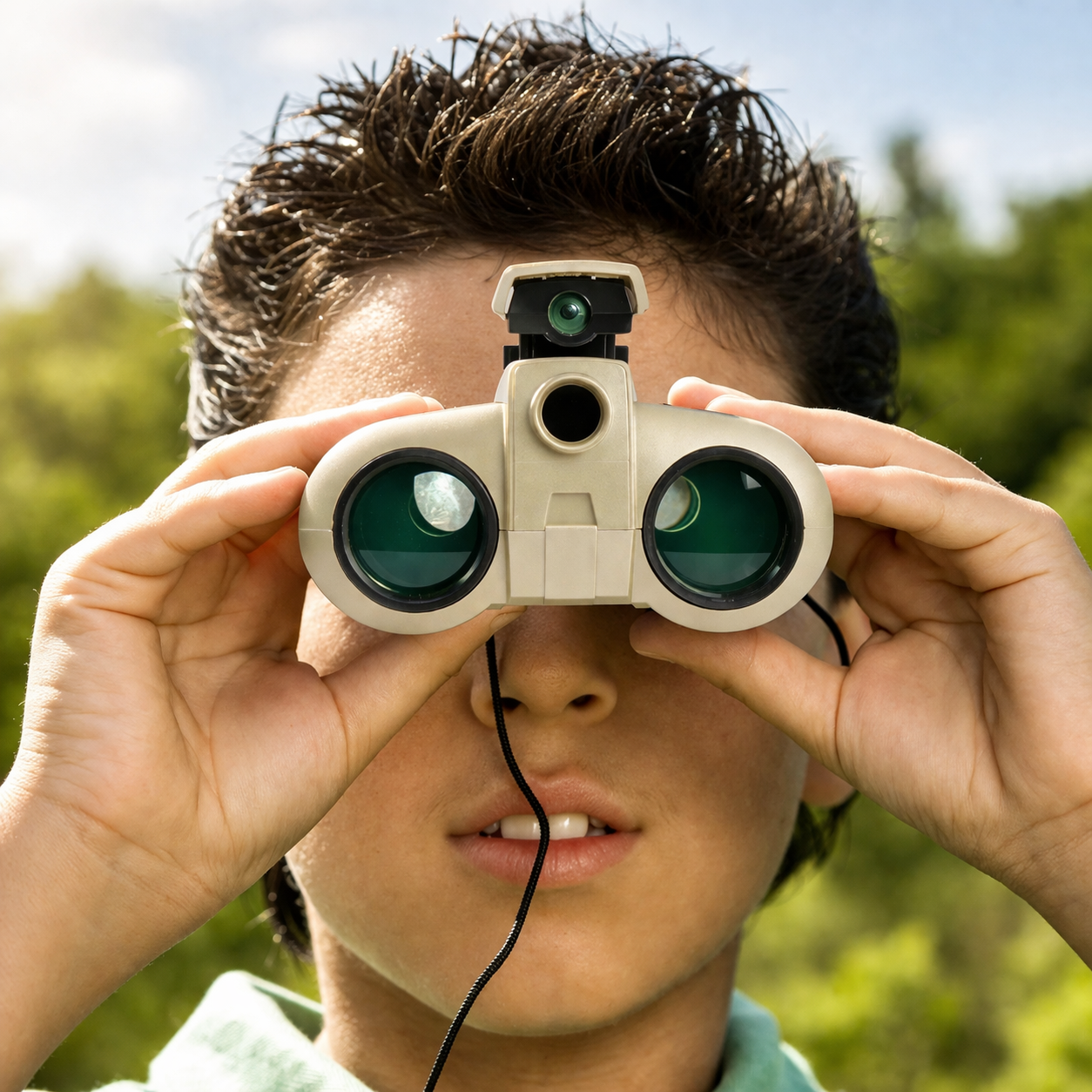 Kids Night Vision Binoculars Outdoor Exploration Adventure Toy