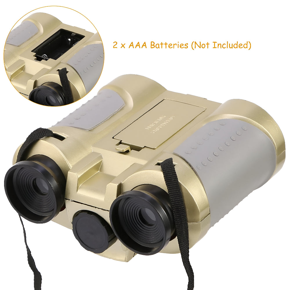 Kids Night Vision Binoculars Outdoor Exploration Adventure Toy - Image 9
